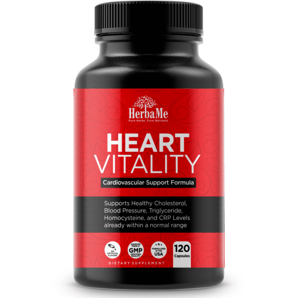 Heart Support Supplement, 120 Capsules, Fortify Cardiovascular Health
